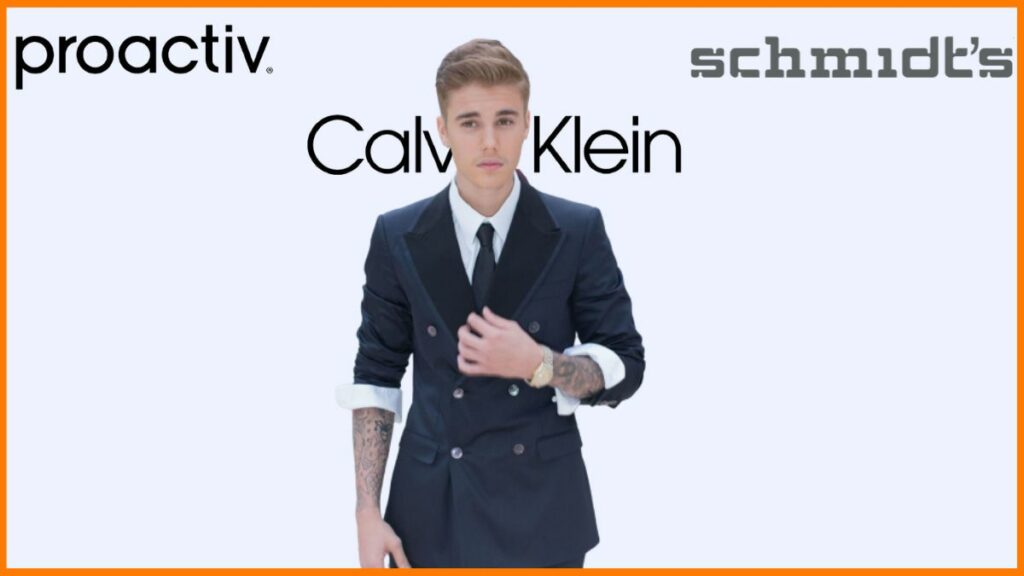 justin bieber brand endorsement for brand endorsement